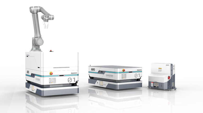 创世红海數位開發的自主式移動機器人（AMR250M），搭配全向輪並結合AI演算法、2D LiDAR、3D攝影機等技術，協助客戶實現產線全自動化